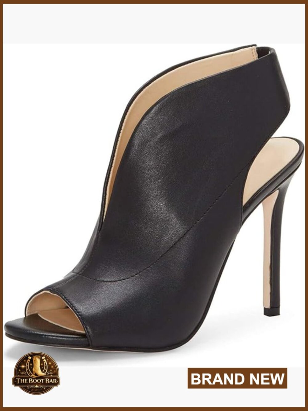 Chic Slingback Peep Toe Stiletto High Heel Sandals Ankle Boots Cutout Party